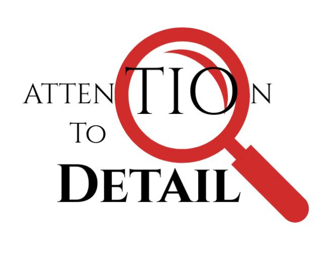 Attention to Detail